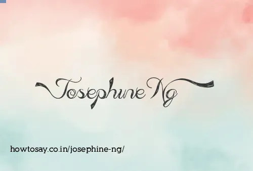 Josephine Ng