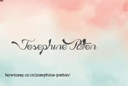 Josephine Patton