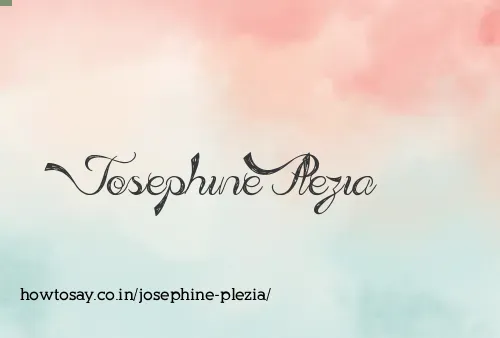 Josephine Plezia