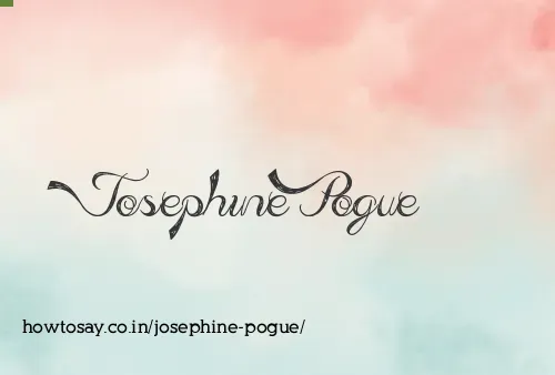 Josephine Pogue