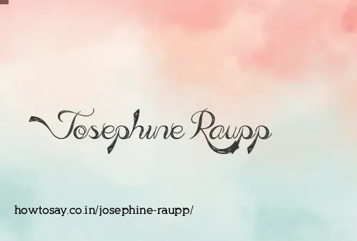 Josephine Raupp