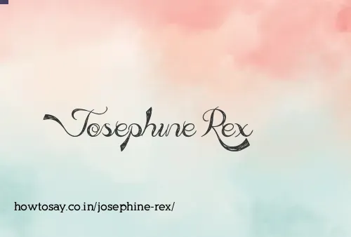 Josephine Rex