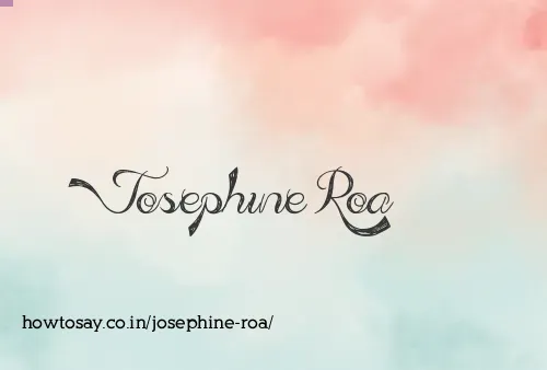 Josephine Roa