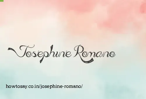 Josephine Romano