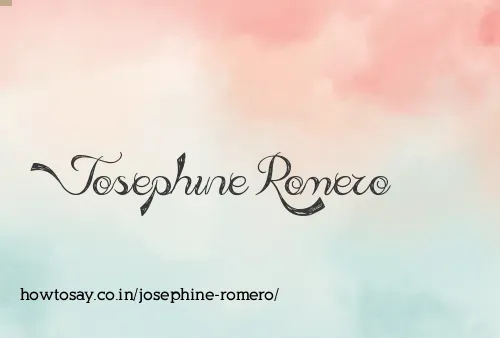 Josephine Romero