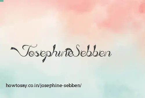 Josephine Sebben
