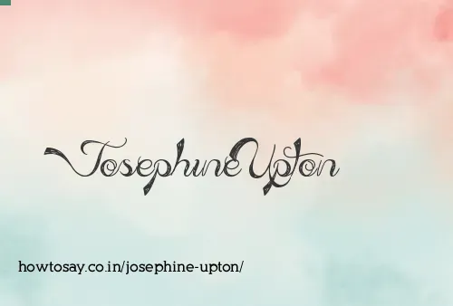Josephine Upton