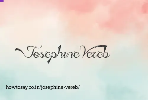 Josephine Vereb