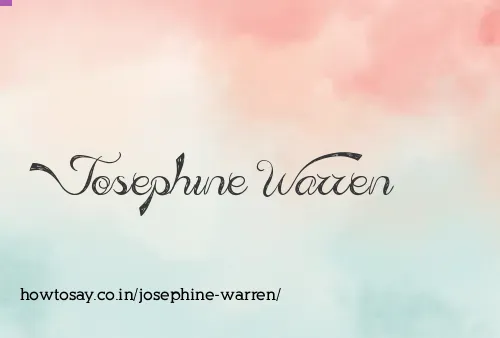 Josephine Warren