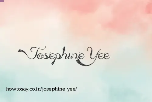 Josephine Yee