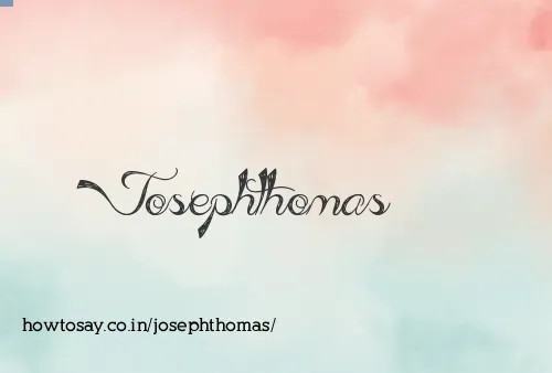 Josephthomas