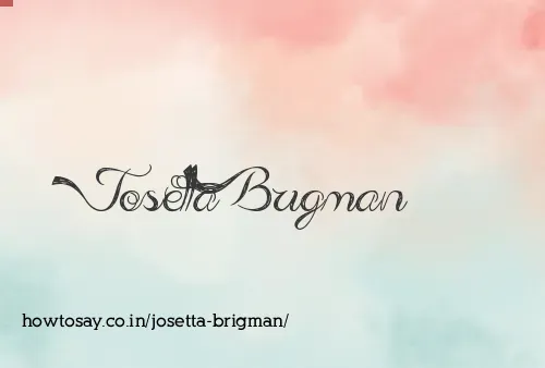 Josetta Brigman