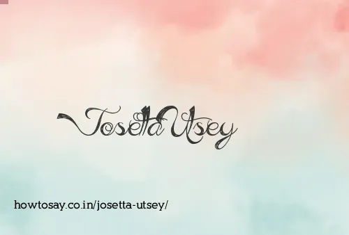 Josetta Utsey