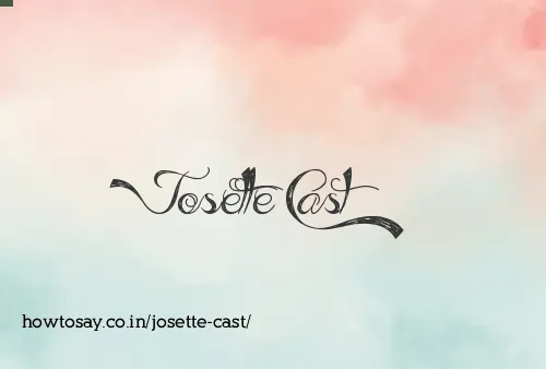 Josette Cast
