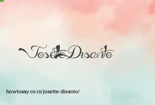 Josette Disanto