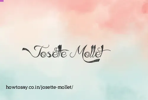 Josette Mollet