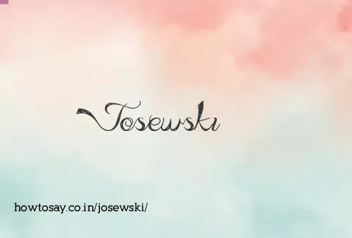 Josewski