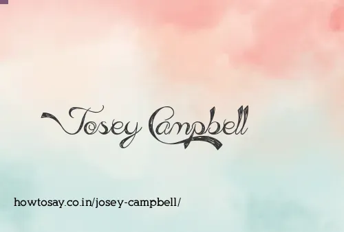 Josey Campbell