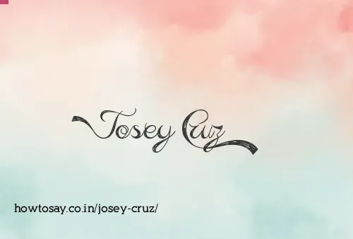 Josey Cruz