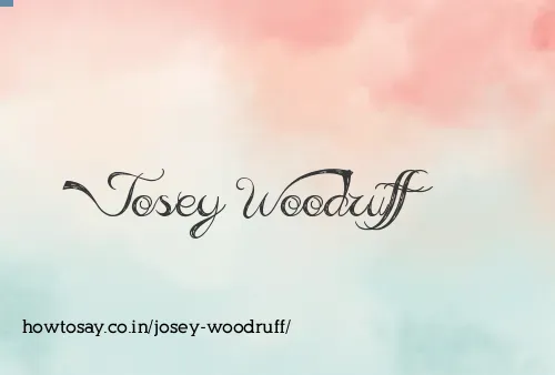 Josey Woodruff