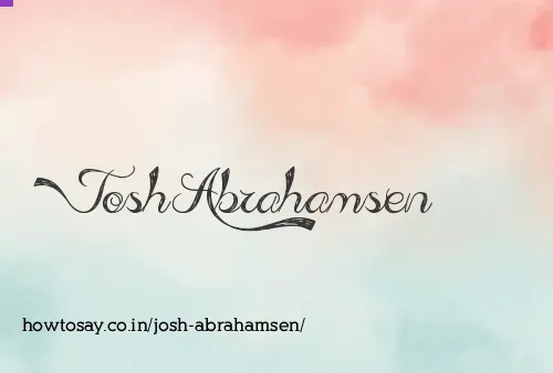 Josh Abrahamsen