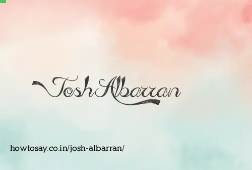 Josh Albarran