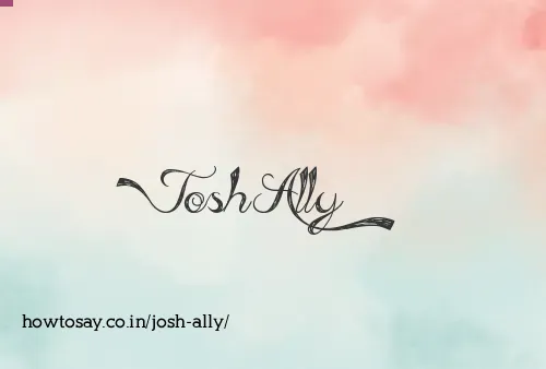 Josh Ally