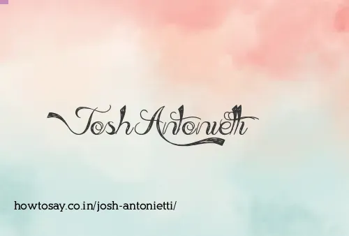 Josh Antonietti