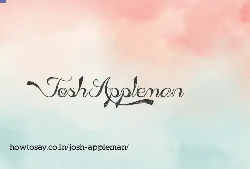 Josh Appleman