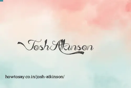 Josh Atkinson