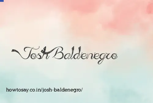 Josh Baldenegro
