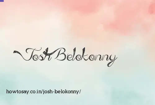 Josh Belokonny