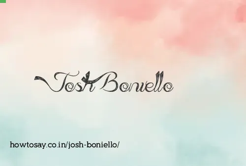 Josh Boniello