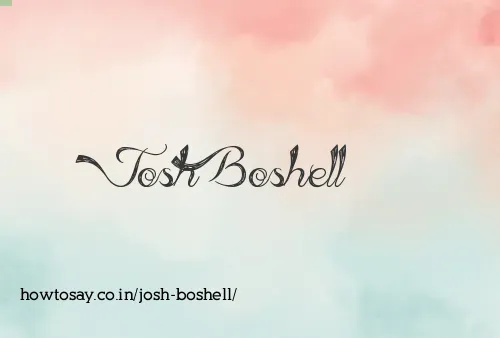 Josh Boshell