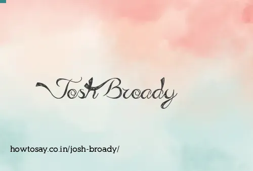 Josh Broady