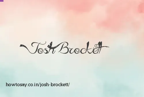 Josh Brockett