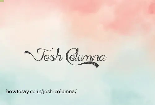 Josh Columna