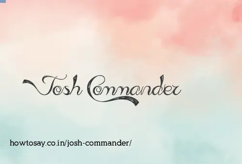 Josh Commander