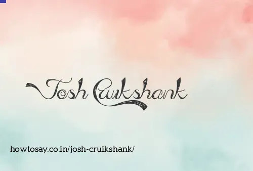 Josh Cruikshank