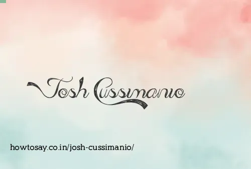 Josh Cussimanio