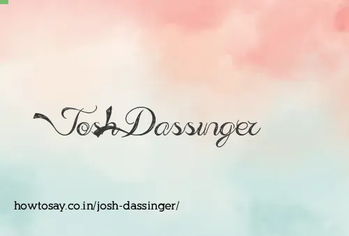Josh Dassinger