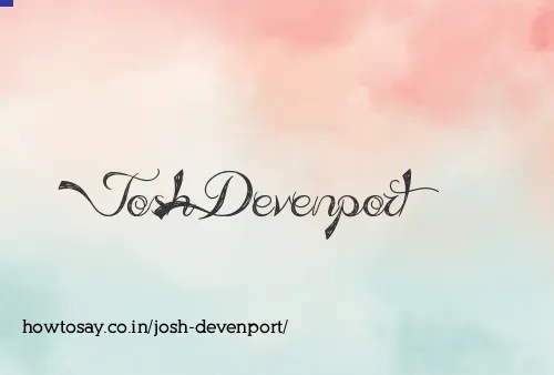 Josh Devenport