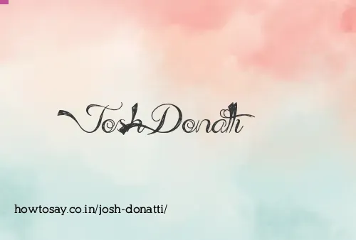 Josh Donatti
