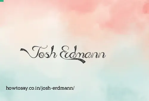 Josh Erdmann