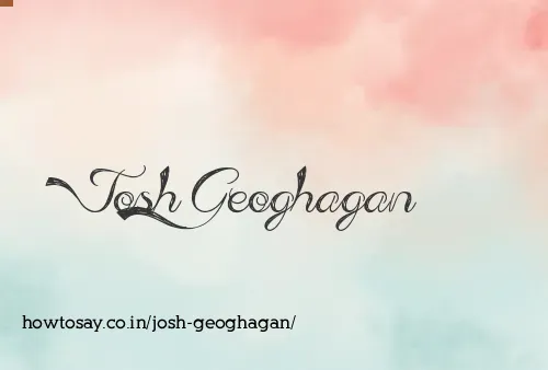 Josh Geoghagan