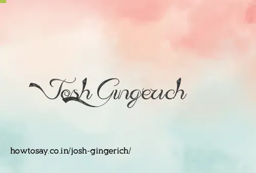 Josh Gingerich