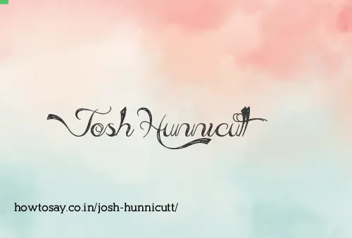 Josh Hunnicutt