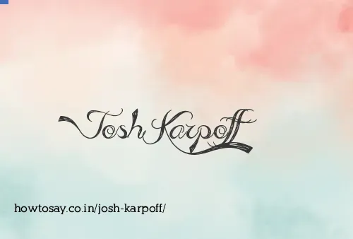 Josh Karpoff
