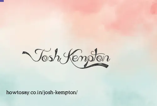 Josh Kempton