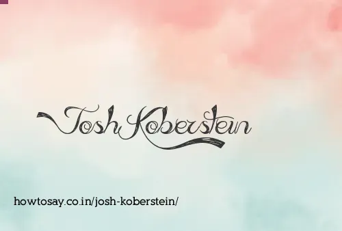 Josh Koberstein